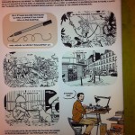 La planche hommage de Sylvain Savoia pour l'expo des 75 ans de Spirou