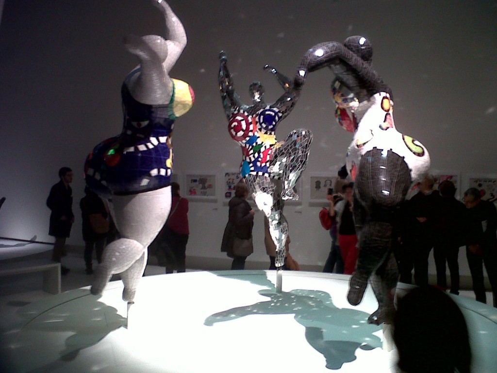 L'exposition Niki de Saint-Phalle, au Grand Palais, à Paris. 