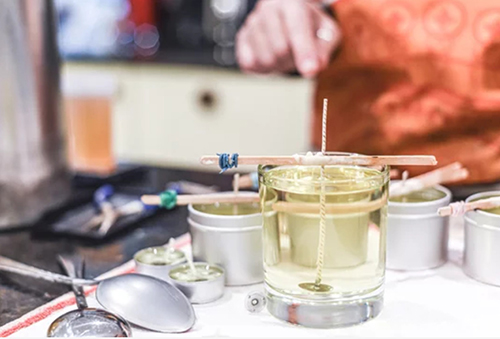 comment garder les mèches de bougies droites