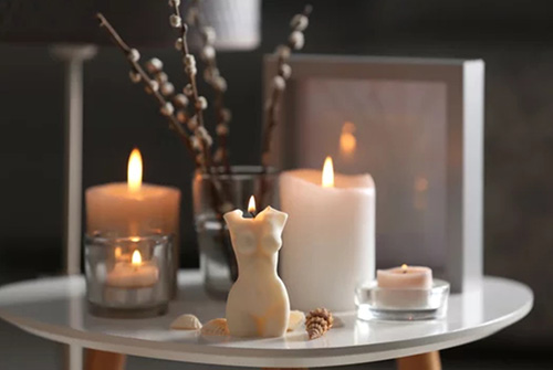 les bougies et les souris